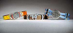 Leather Bracelets by Jan Barnes-Over Home Creations