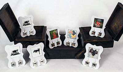 Tiny Photograph Picture Jewelry by Over Home Creations